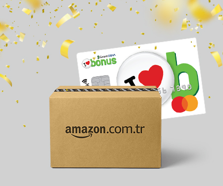 Amazon.com.tr'de 500 TL bonus!