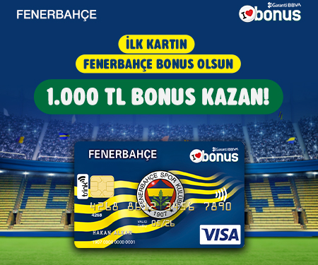 İlk kartın FB bonus olsun 1.000 TL bonus kazan!