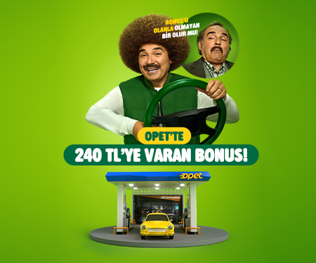 OPET'te 240 TL'ye varan bonus!